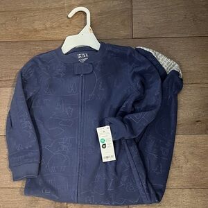 Carter's Dark Blue Baby Sleep Sack with Animal Design